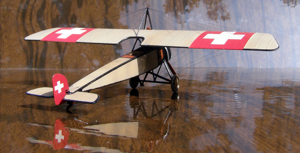 Morane L Parasol – Swiss Chocolate - My, Stand modeling, Aviation, Scale model, Modeling, Aircraft modeling, Longpost