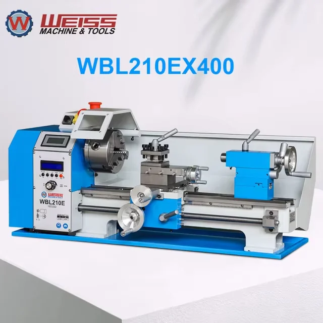 WEISS WBL210E (400 mm): Semi-automatic single-axis CNC lathe. 1100 W power, 38 mm spindle bore. - Series Top Reviews  Ratings 2026 on Ali, My, Распродажа, AliExpress, Products, Discounts, Workshop, Xiaomi, Charger, Aliexpress sale, Accessories, Tablet, Holder, Appliances, Online shopping, Battery, Longpost, 