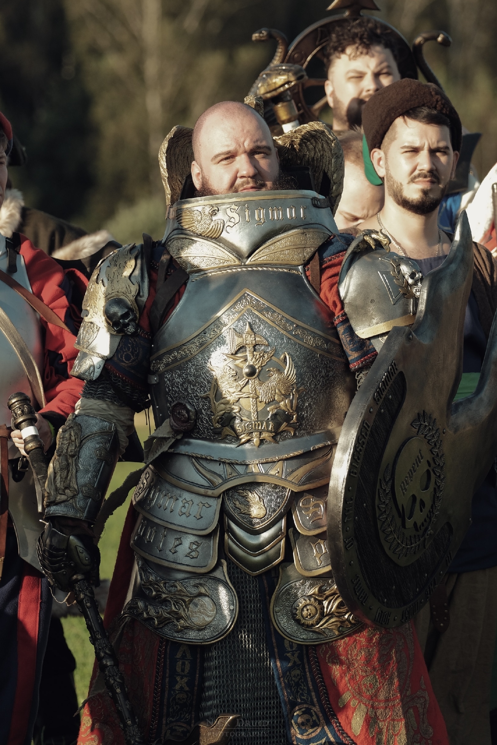 A role-playing game set in the Warhammer Fantasy universe - My, Role-playing games, Warhammer, Fantasy, Cosplay, Armor, Knights, Landsknechts, Larp, Historical reconstruction, Warhammer fantasy battles, Longpost