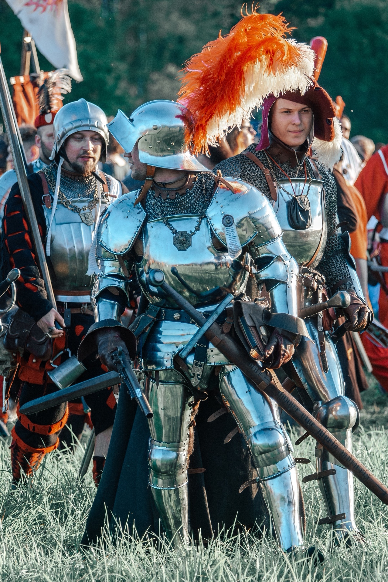 A role-playing game set in the Warhammer Fantasy universe - My, Role-playing games, Warhammer, Fantasy, Cosplay, Armor, Knights, Landsknechts, Larp, Historical reconstruction, Warhammer fantasy battles, Longpost