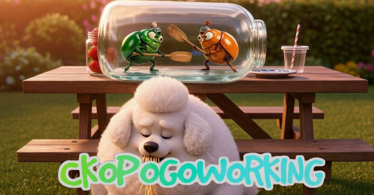 About bugs in a jar and a poodle (English tongue twister) - My, Neural Network Content, Short videos, Rutube, Children, Patter, English language, Video