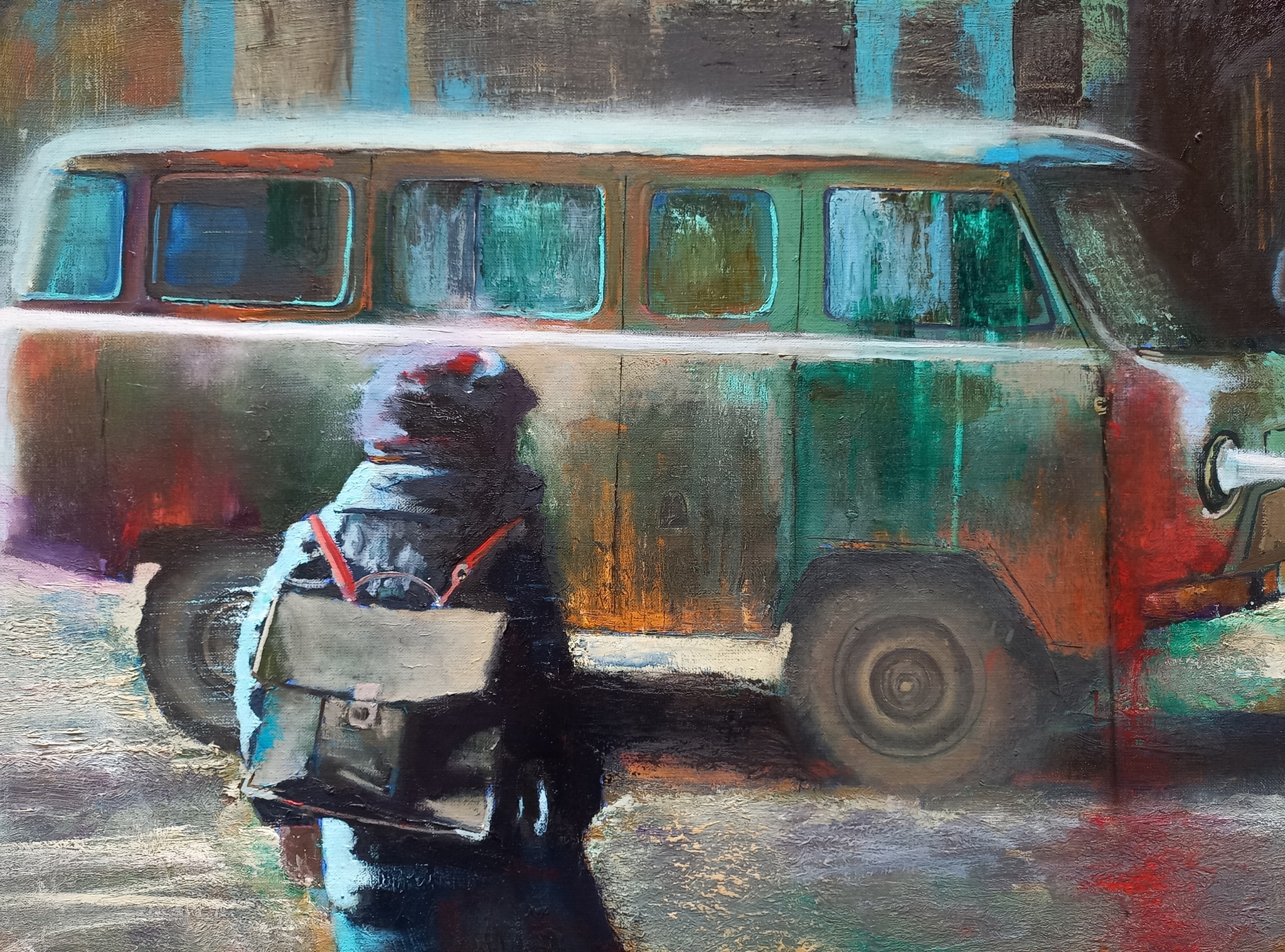 My new job - My, Painting, Artist, Painting, Art, Creation
