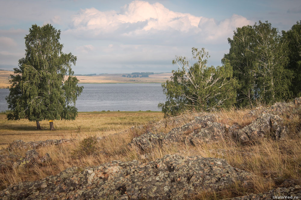 Grafskoye Reservoir - Bashkir steppe, horses and water surface - Series Reservoirs of Bashkortostan, My, Leisure, Water, Tourism, Bashkortostan, Lake, Longpost