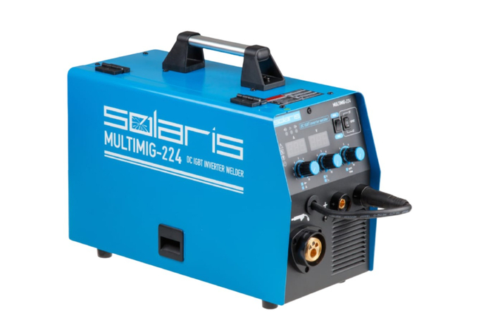 ����������� ��������� ����������� SOLARIS MULTIMIG-224 ��������� 220 ����� �� �������� ������������� ������ �������� ��������� � ������������ �������.