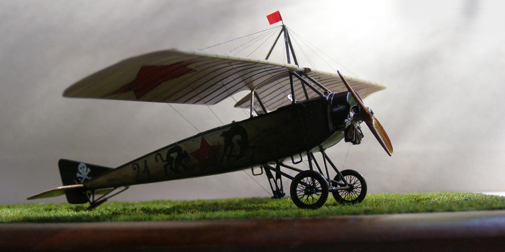 Morane L - Morane with cats - My, Aviation, Military aviation, Aircraft modeling, Stand modeling, Scale model, Longpost