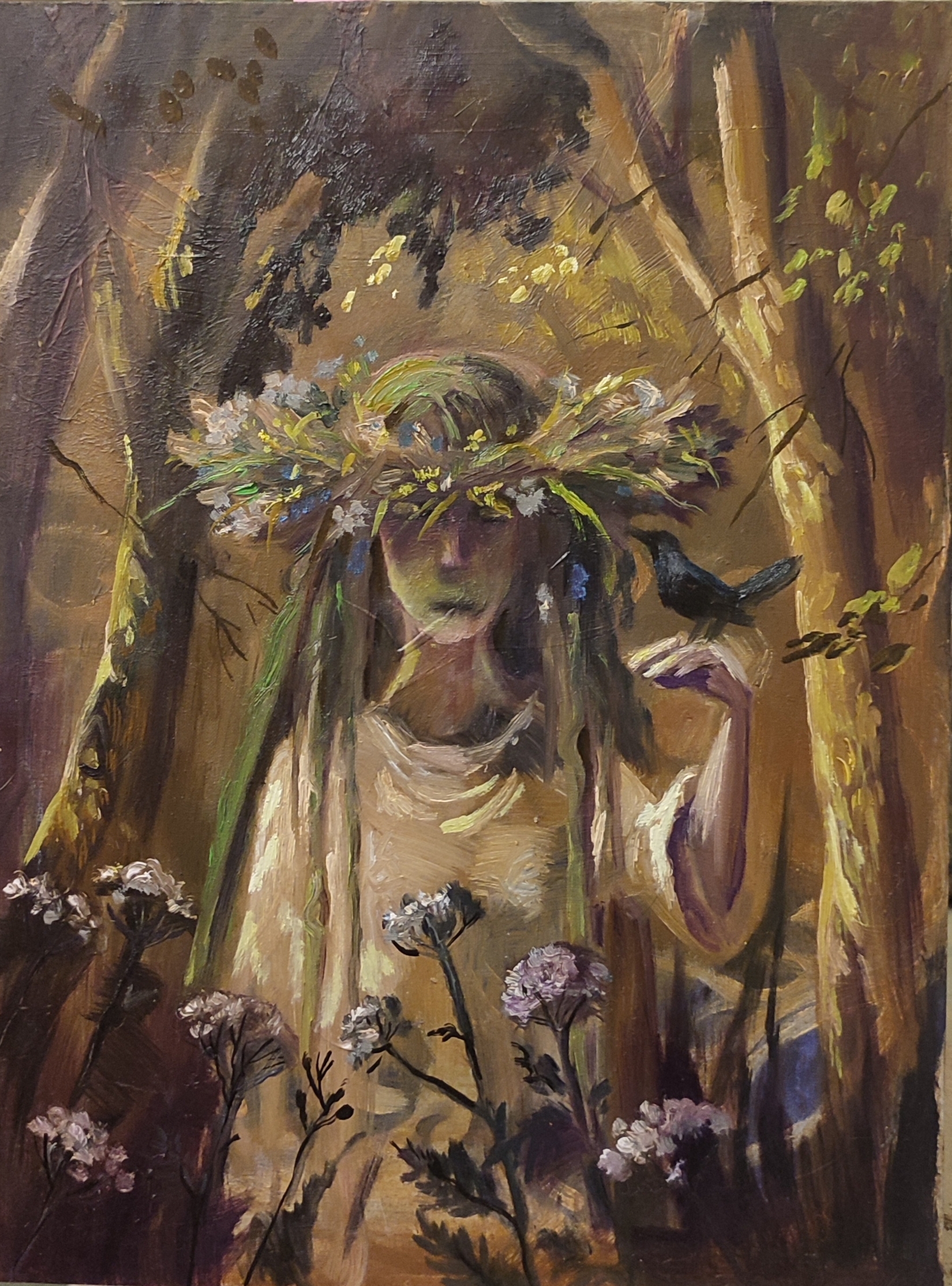 Small sketches - My, And other leshy, Mavka, Forest, Images