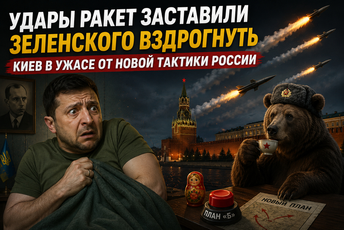 Удары ракет заставили Зеленского вздрогнуть