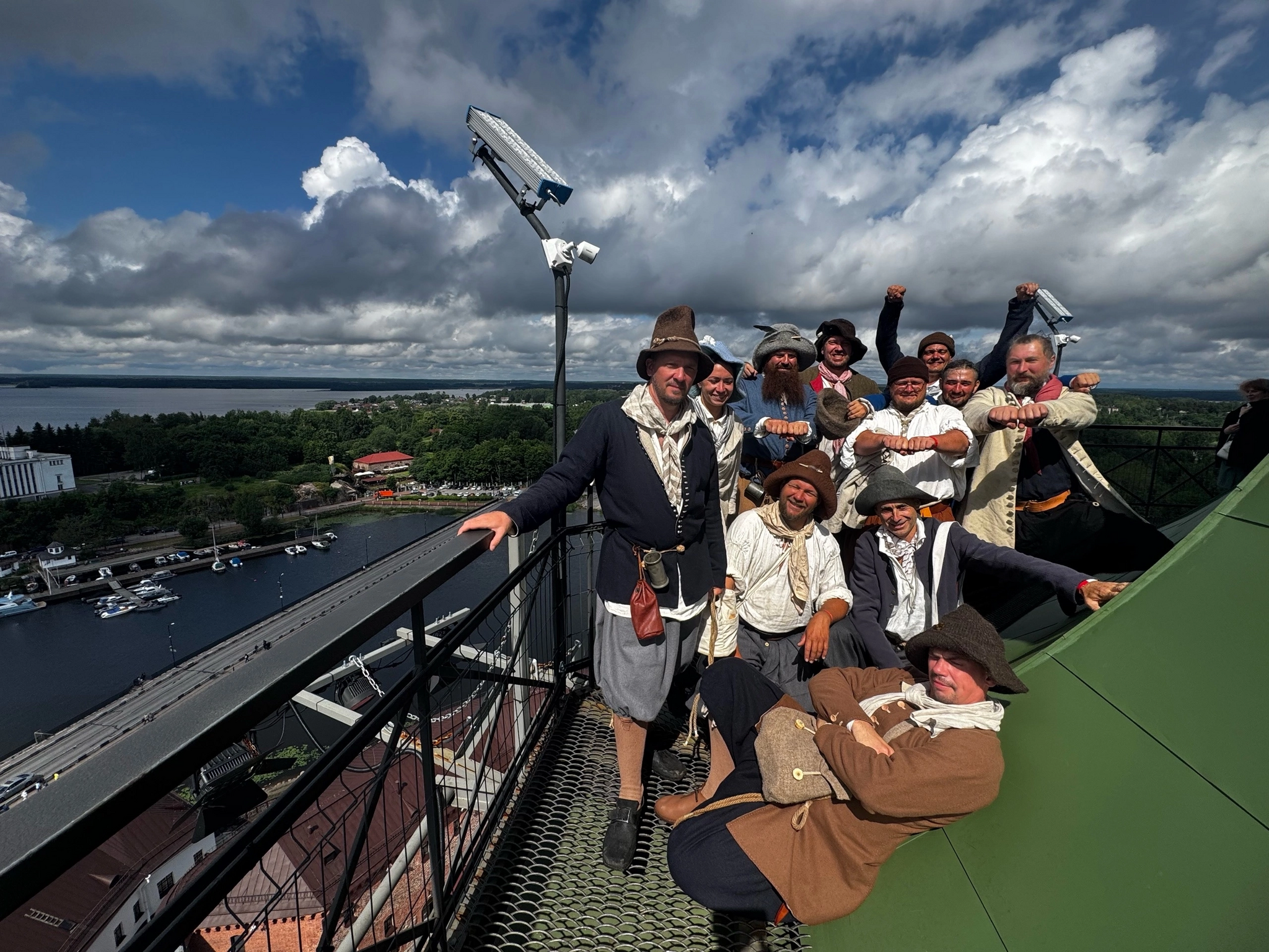 And here we spent two weeks sailing around the Vyborg Bay on gigs - My, Historical reconstruction, Baltic Sea, Sail, Whaler, Hike, Longpost