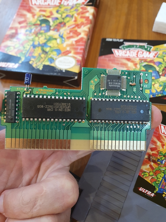Плата - микросхема Turtles 2: The Arcade Game