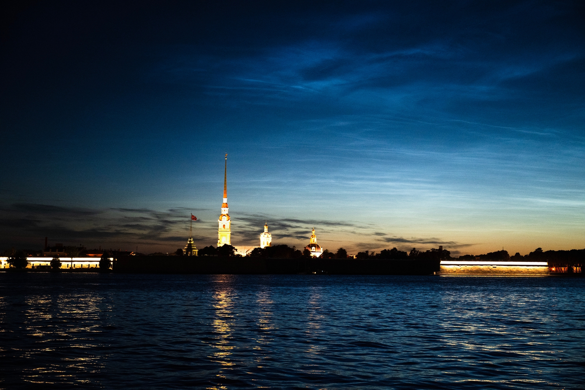 Noctilucent clouds above - My, Images, Astronomy, Saint Petersburg, Astrophoto