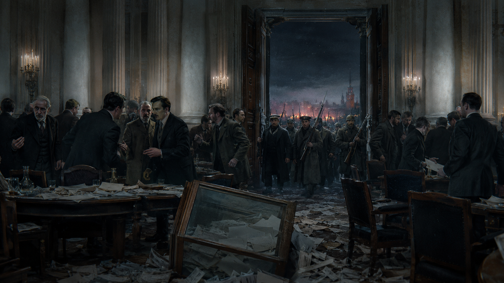 The Fall of the Russian Empire. Part 6. The End of Parliamentarism - Series 1917, My, Revolution, История России, October Revolution, 1917, Longpost, Politics