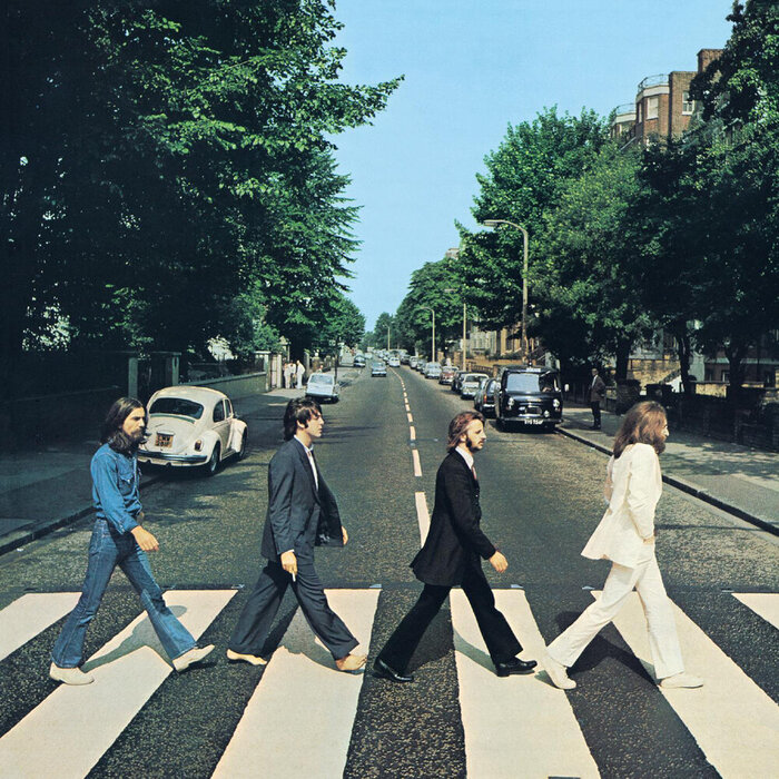 Обложка альбома Abbey Road 1969 года