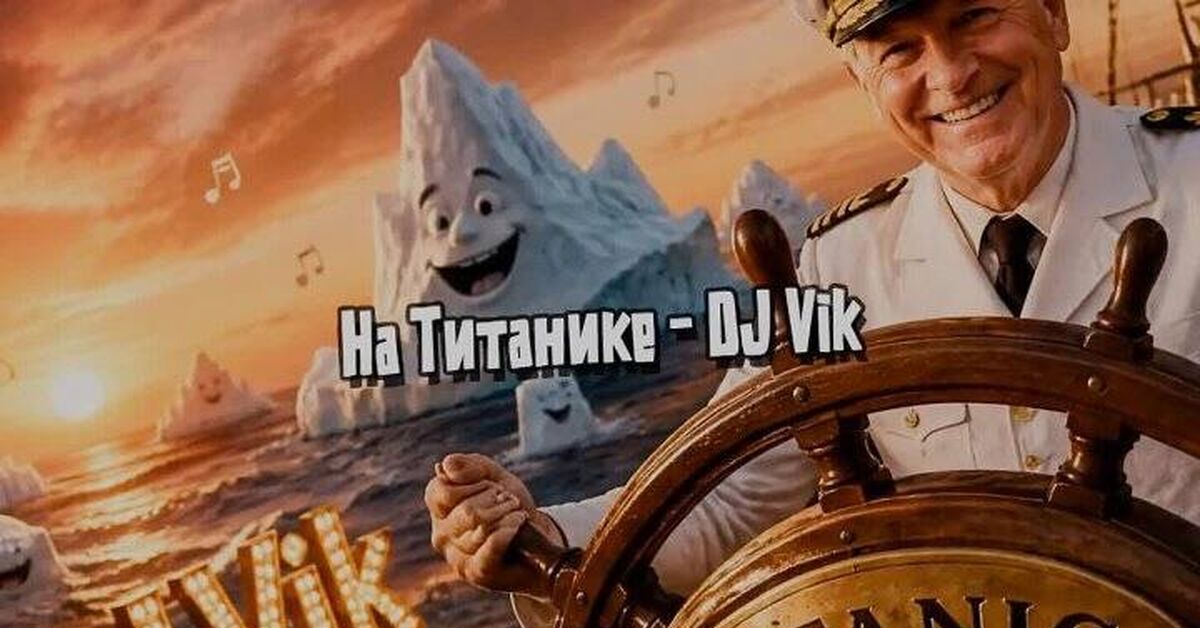On the Titanic - DJ Vik - My, Neural Network Content, Soundtrack, Neuromusic, Clip, Dance music, Song, Artificial Intelligence, Suno, Music, Chanson, Video, Video VK