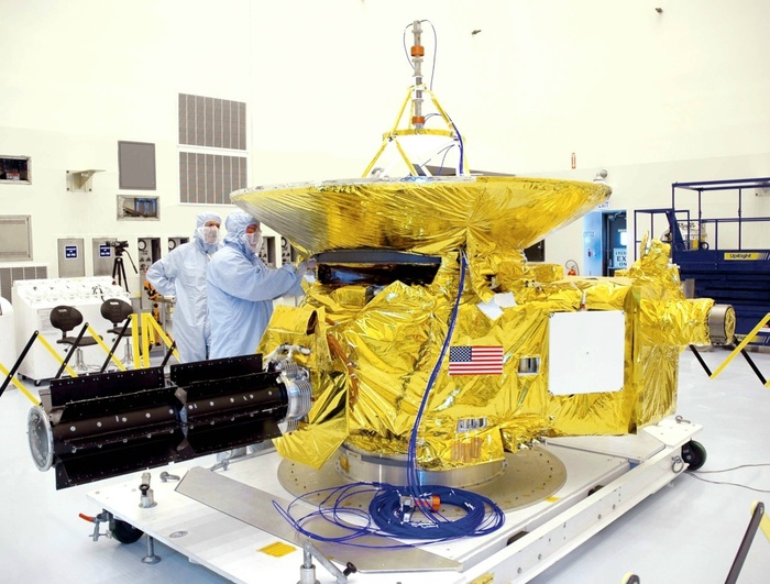 ���������� ���� ����������� ������� ���� ������ � �������������� ������� New Horizons