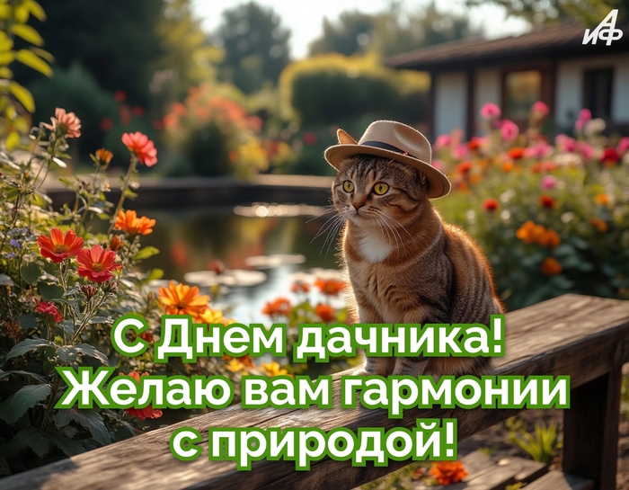 С праздником всех причастных! 23 июля - День дачника!