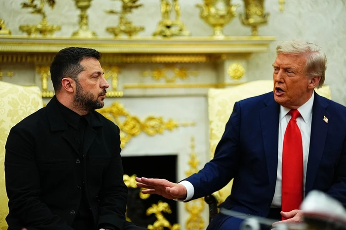 Зеленский надеется провести встречу с Дональдом Трампом. / Aaron Schwartz - Pool via CNP / www.globallookpress