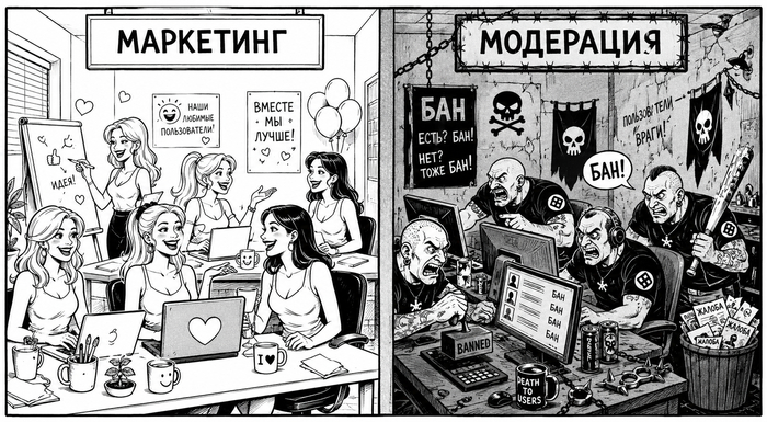 Соцсеть принципы