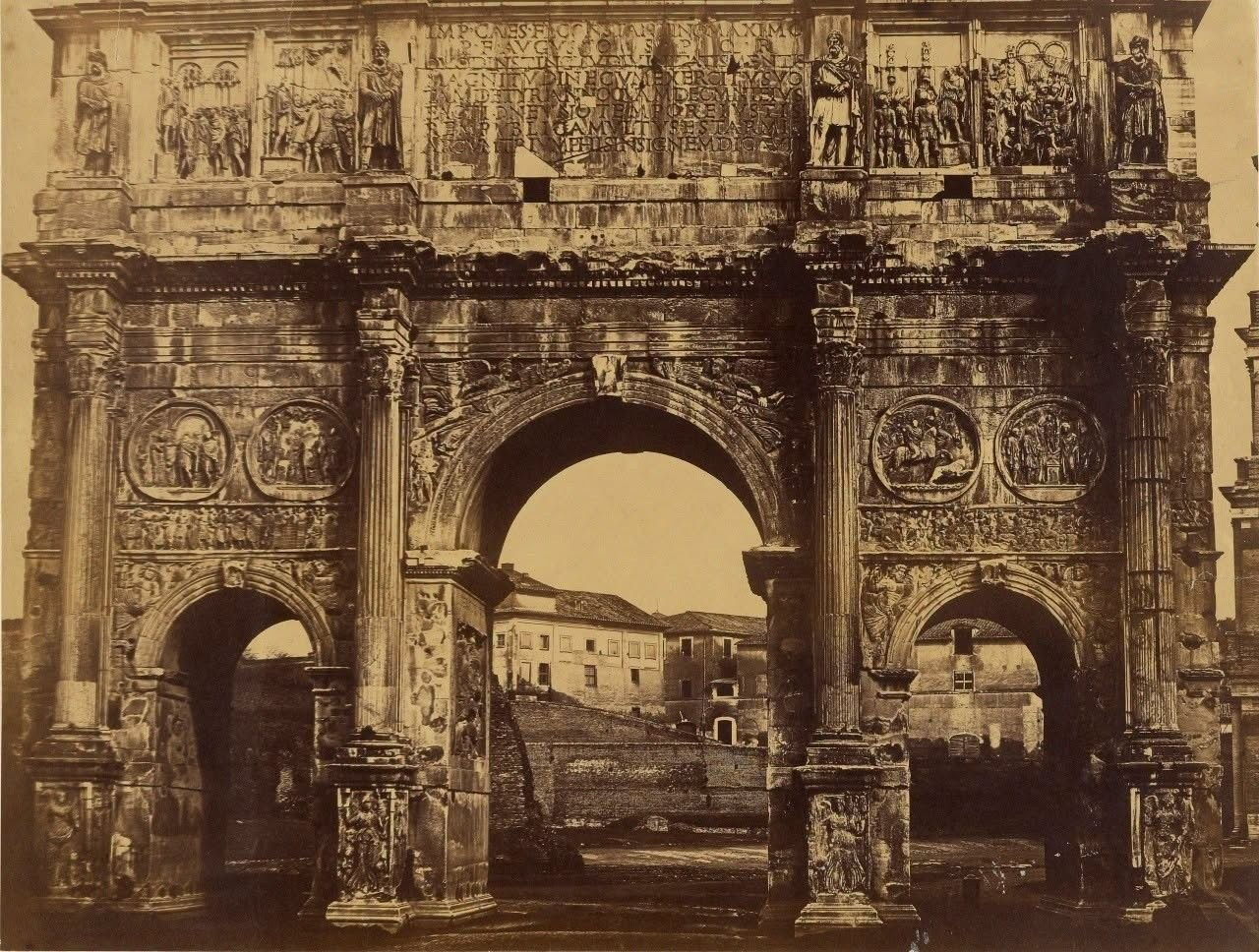 Roman triumph on albumen paper - Series History in Detail, Ancient artifacts, Historical photo, Ancient Rome, Telegram (link)
