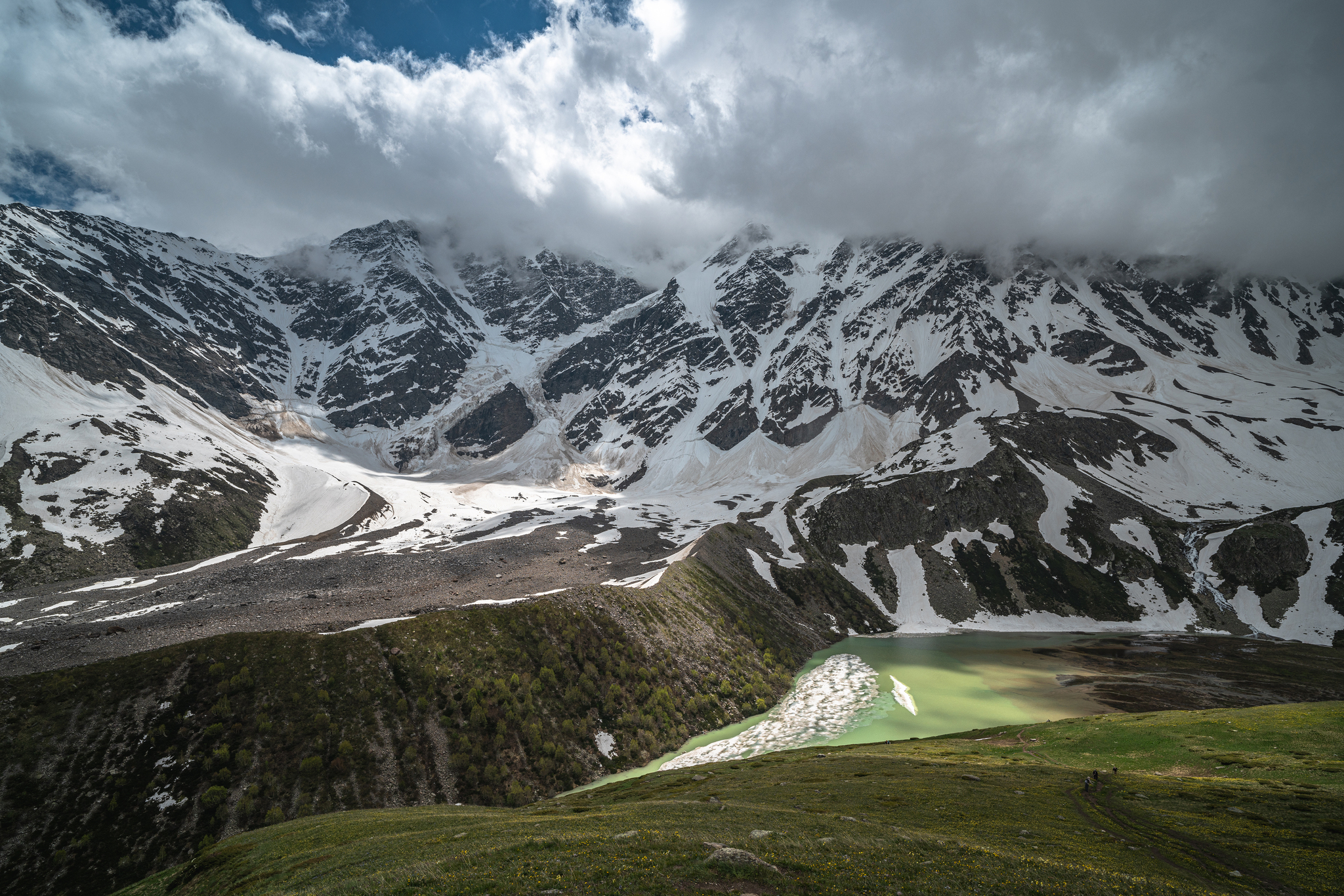 From a walk around Elbrus - My, The photo, The mountains, Mountain tourism, Nature, Hike, Landscape, Lake, Caucasus mountains, Elbrus
