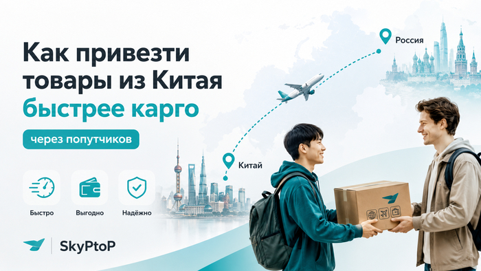 Как привезти товары из Китая быстрее карго