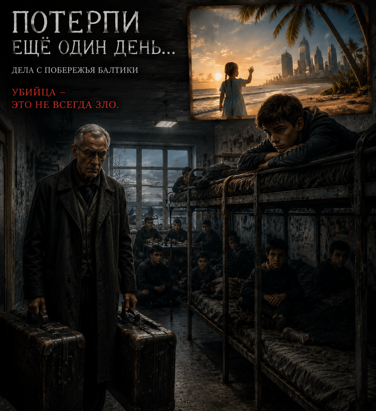 Be patient for one more day - My, Maniac, Orphanage, Baltic Sea, Difficult childhood, Longpost