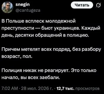 Response to the post Ukrainians brutally beaten in Poland because of their accents - Poland, Wroclaw, Politics, Ukrainians, Fight, Negative, Ukraine, Mat, Reply to post, Nationalism, Interethnic conflict, Poles, Crime