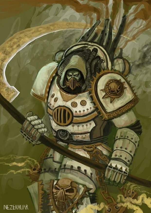 Heretical casting - My, Neural Network Content, Warhammer 40k, Warhammer, Horus heresy, Wh other, Adeptus Astartes, Adepta Sororitas, Wh humor, Longpost