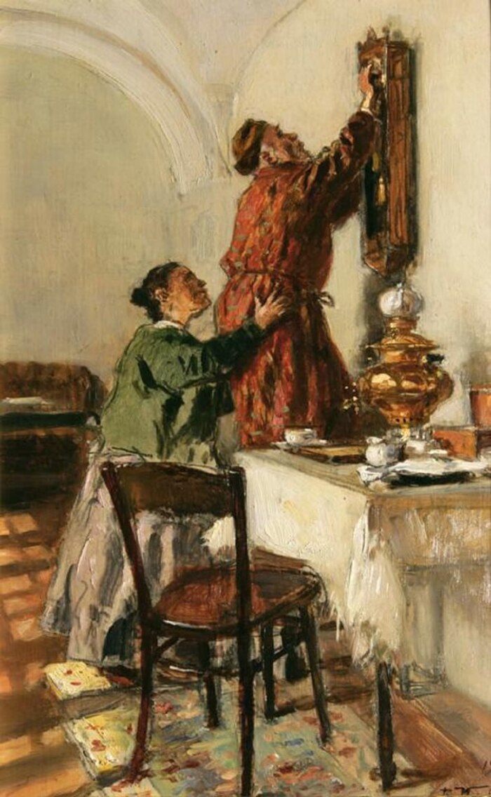 В. Маковский. Новое время. 1919 г