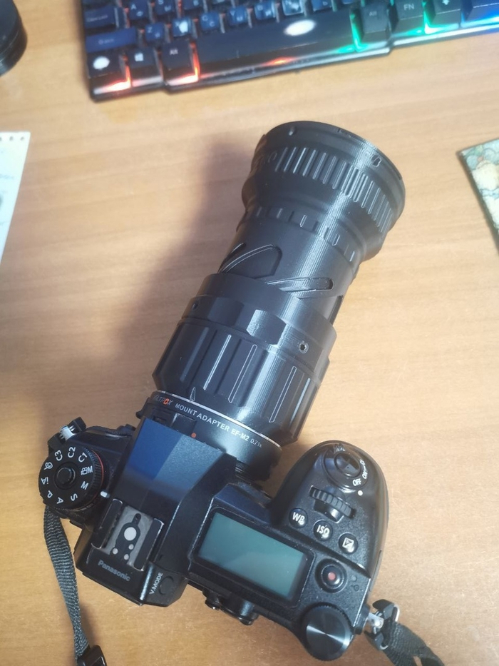 Рехаус 35КП 120/1.8 на камере