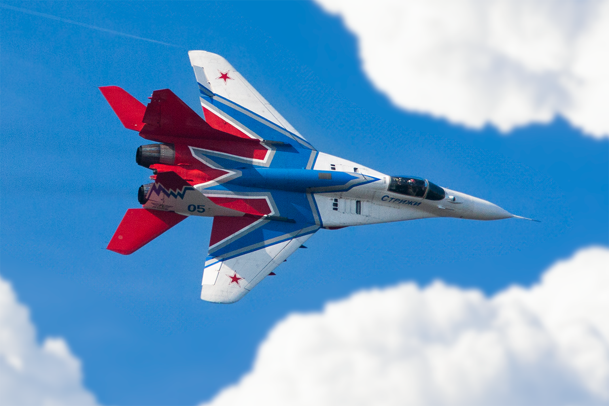 Aerobatic team Swifts - My, Sky, MiG-29, Aerobatic team, Swift, Air force, Longpost