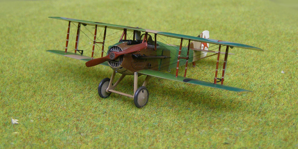 SPAD XIII, pilot A.D. Shirinkin - My, Fighter, Military aviation, Aviation, Aircraft modeling, Stand modeling, Scale model, Longpost