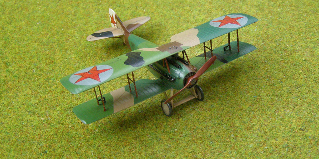 SPAD XIII, pilot A.D. Shirinkin - My, Fighter, Military aviation, Aviation, Aircraft modeling, Stand modeling, Scale model, Longpost