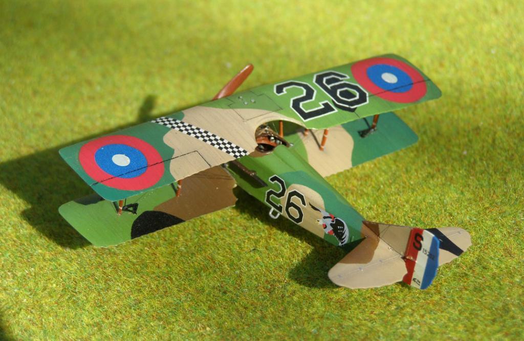 SPAD XIII No. 26 - My, Aviation, Military aviation, Fighter, Aircraft modeling, Stand modeling, Scale model, Longpost