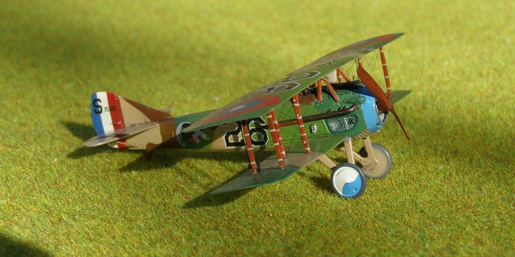 SPAD XIII No. 26 - My, Aviation, Military aviation, Fighter, Aircraft modeling, Stand modeling, Scale model, Longpost