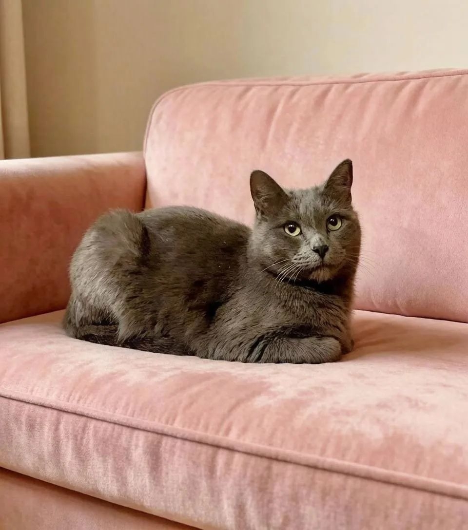 A Russian Blue cat urgently needs a home! Her owner has died. St. Petersburg. - Series Cats in search of a home  St Petersburg  2026, No rating, In good hands, Good league, Animal Rescue, Saint Petersburg, cat, Russian blue, Homeless animals, Helping animals, Gatchina