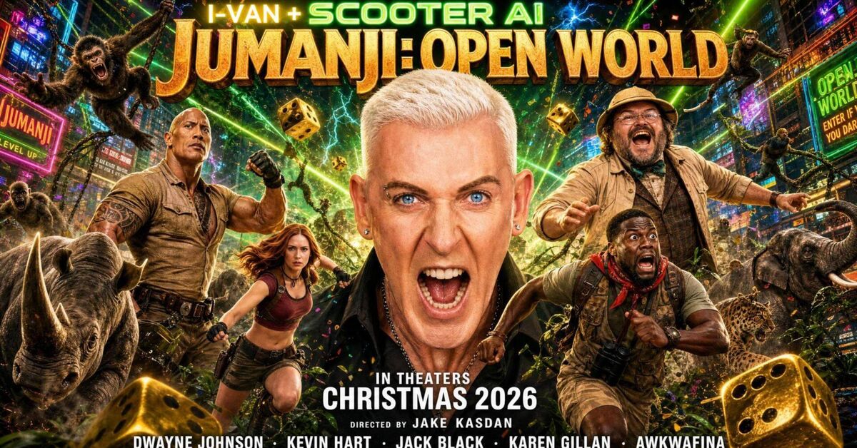 Scooter AI - Jumanji | Jumanji: Open World OST | song from the film Jumanji 3: The Great Escape - Series Movie Soundtracks  Movie Soundtracks, My, Soundtrack, Movies, Rutube, New items, Scooter, Neuromusic, New films, Song, Video, Longpost