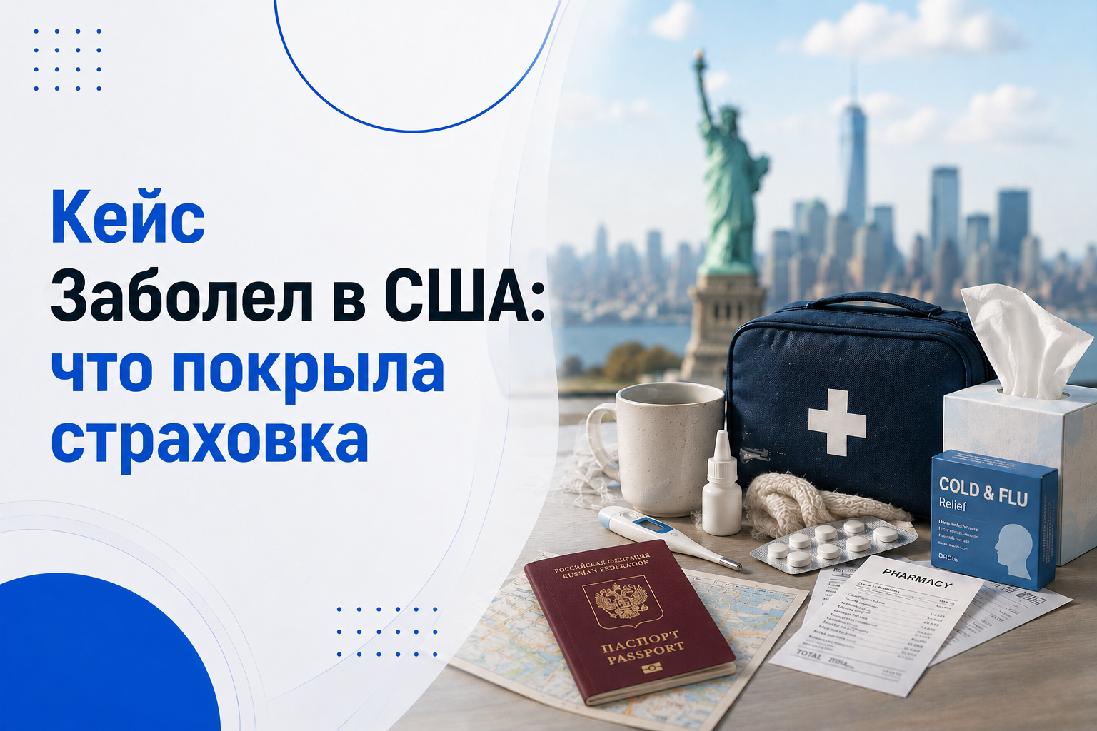 Case Study: Got Sick in the US: Instead of Exorbitant Bills, Get an Online Doctor's Appointment with Insurance - Series Customer stories and real insurance cases, My, Treatment, Medications, The medicine, Health, Страховка, Life insurance