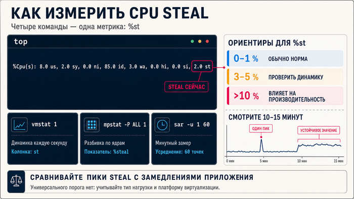 CPU Steal �� VPS: ������� ������, ������� ����������� ������������� ����������