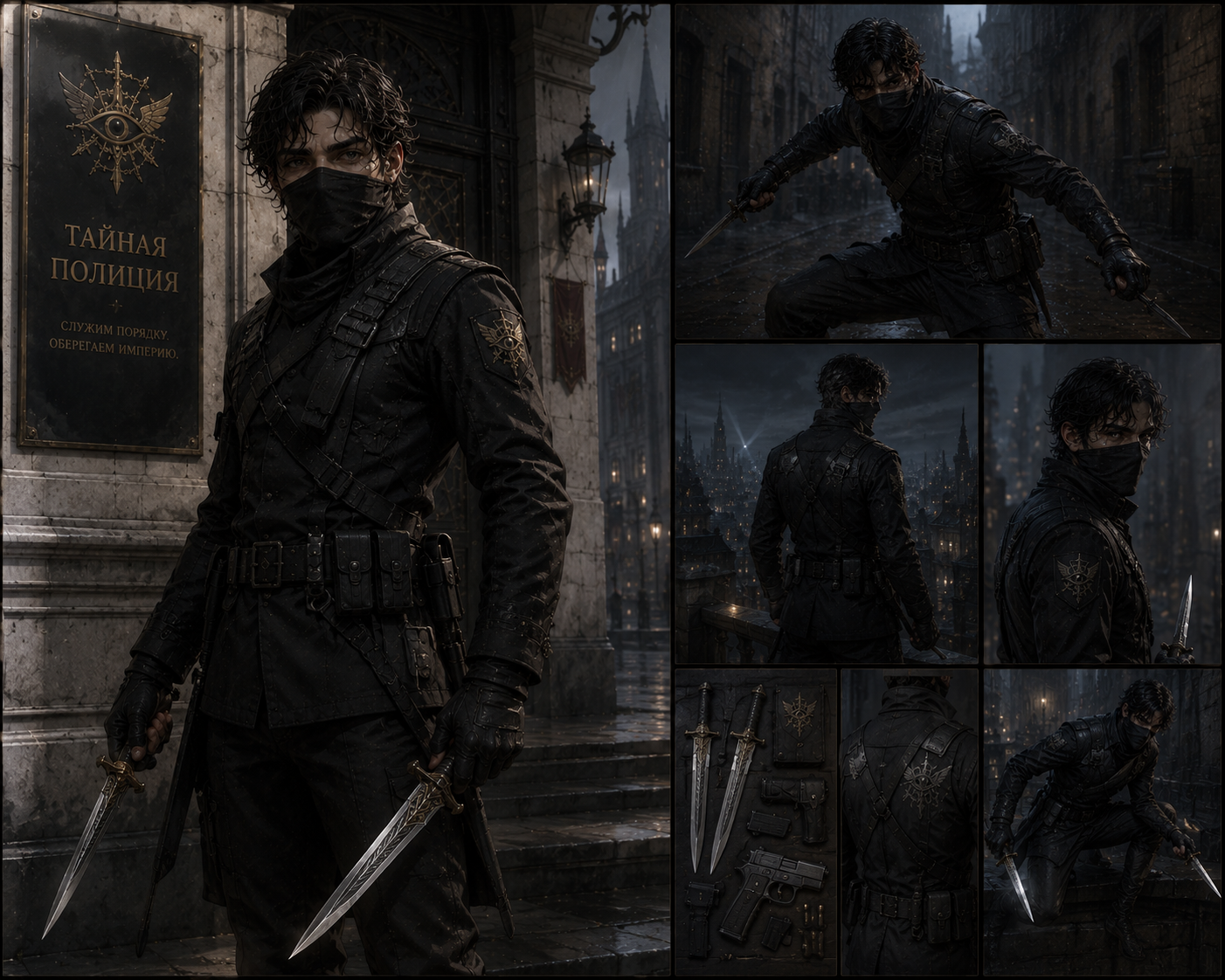 Kai Riordan - Series Jacktown, Neural Network Content, Neural network art, Comics, Fantasy, Urban fantasy, Longpost