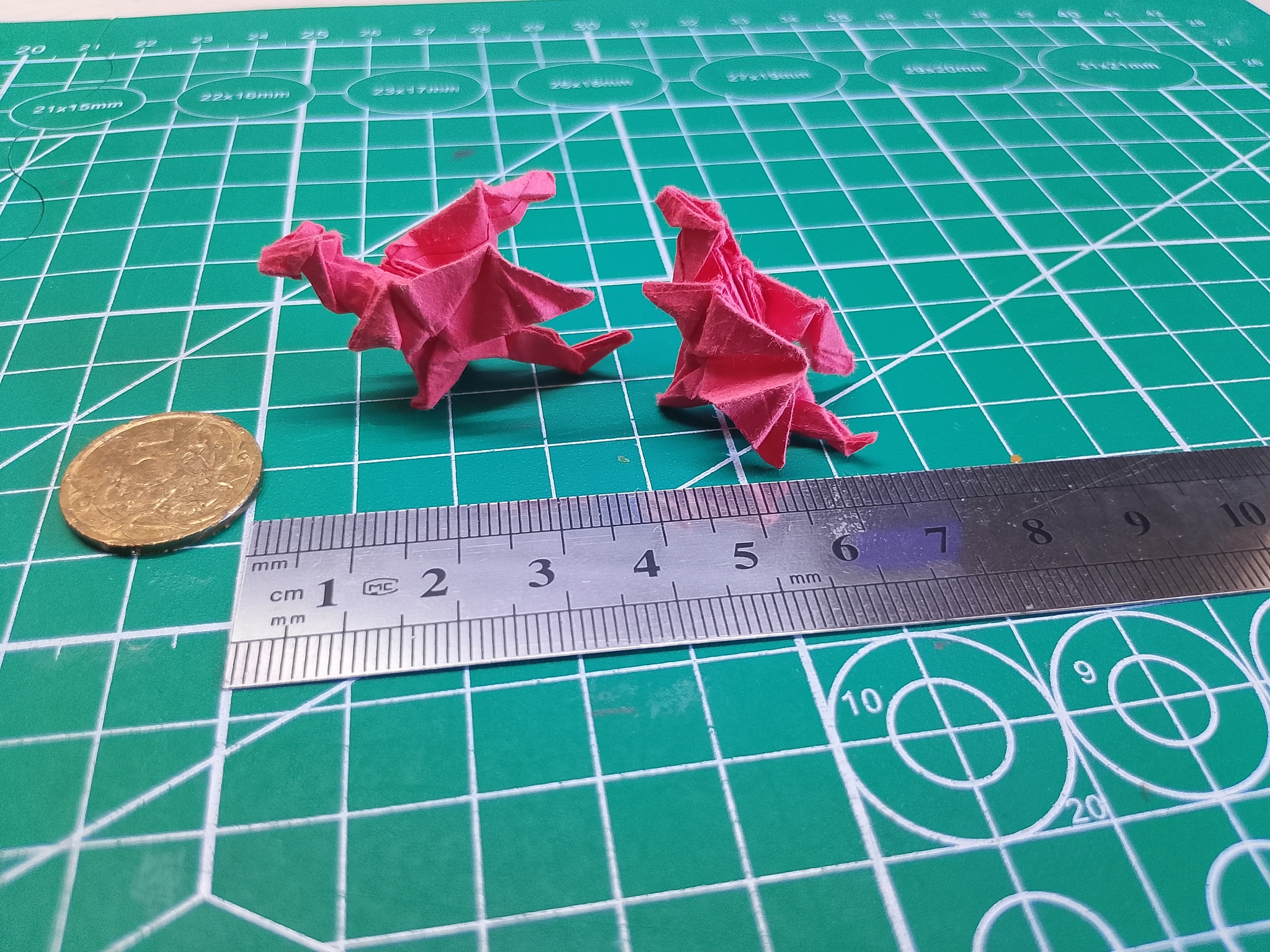 Friday mo - My, Origami, The Dragon, Friday, Miniature