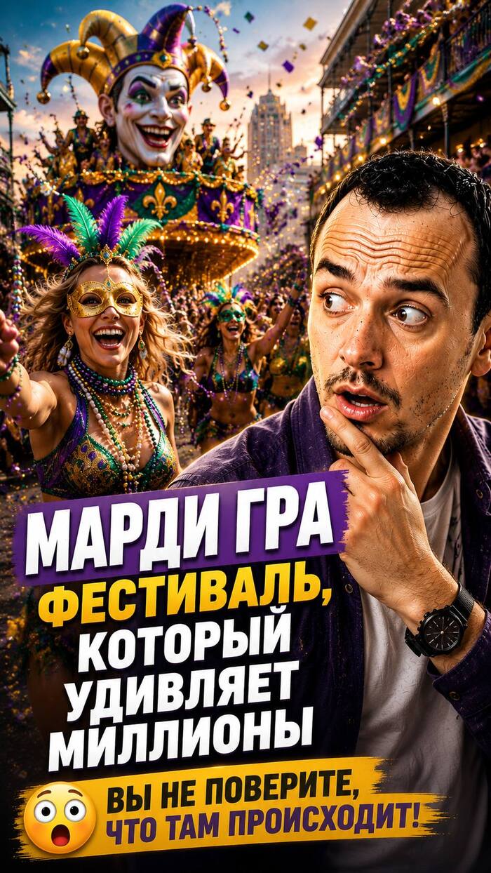 Бусы, карнавал и традиции: что на самом деле происходит на Марди Гра