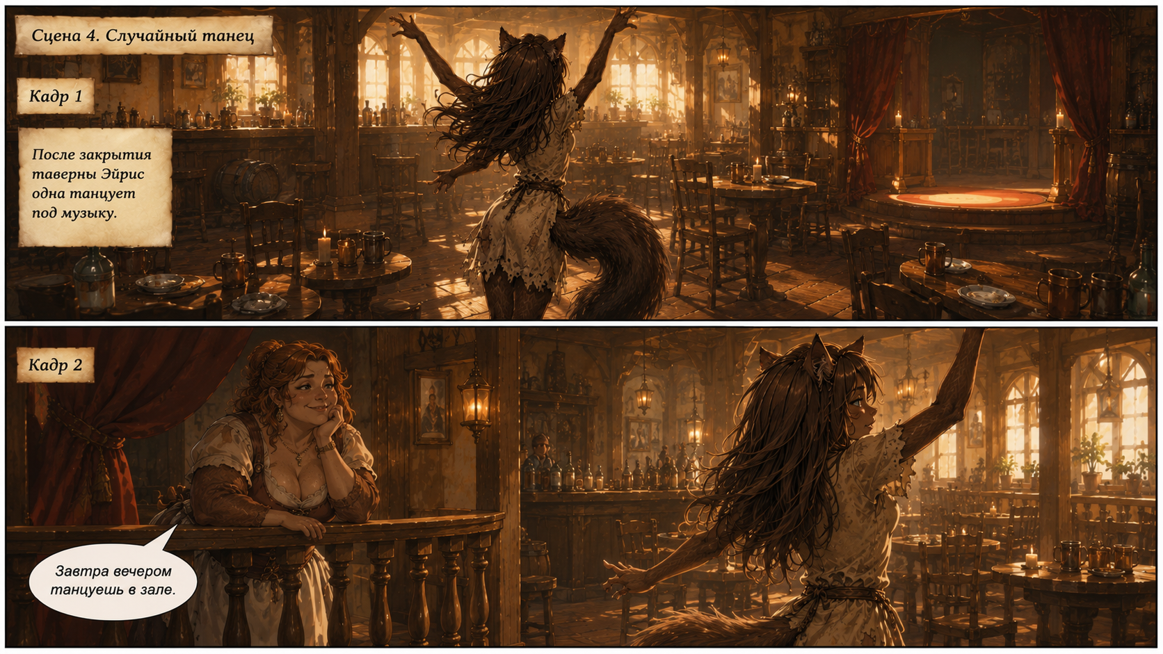 Aerys, Part 2 of 3 - Jacktown - Series Jacktown, Neural Network Content, Furry, Neural network art, Comics, Fantasy, Urban fantasy, Longpost