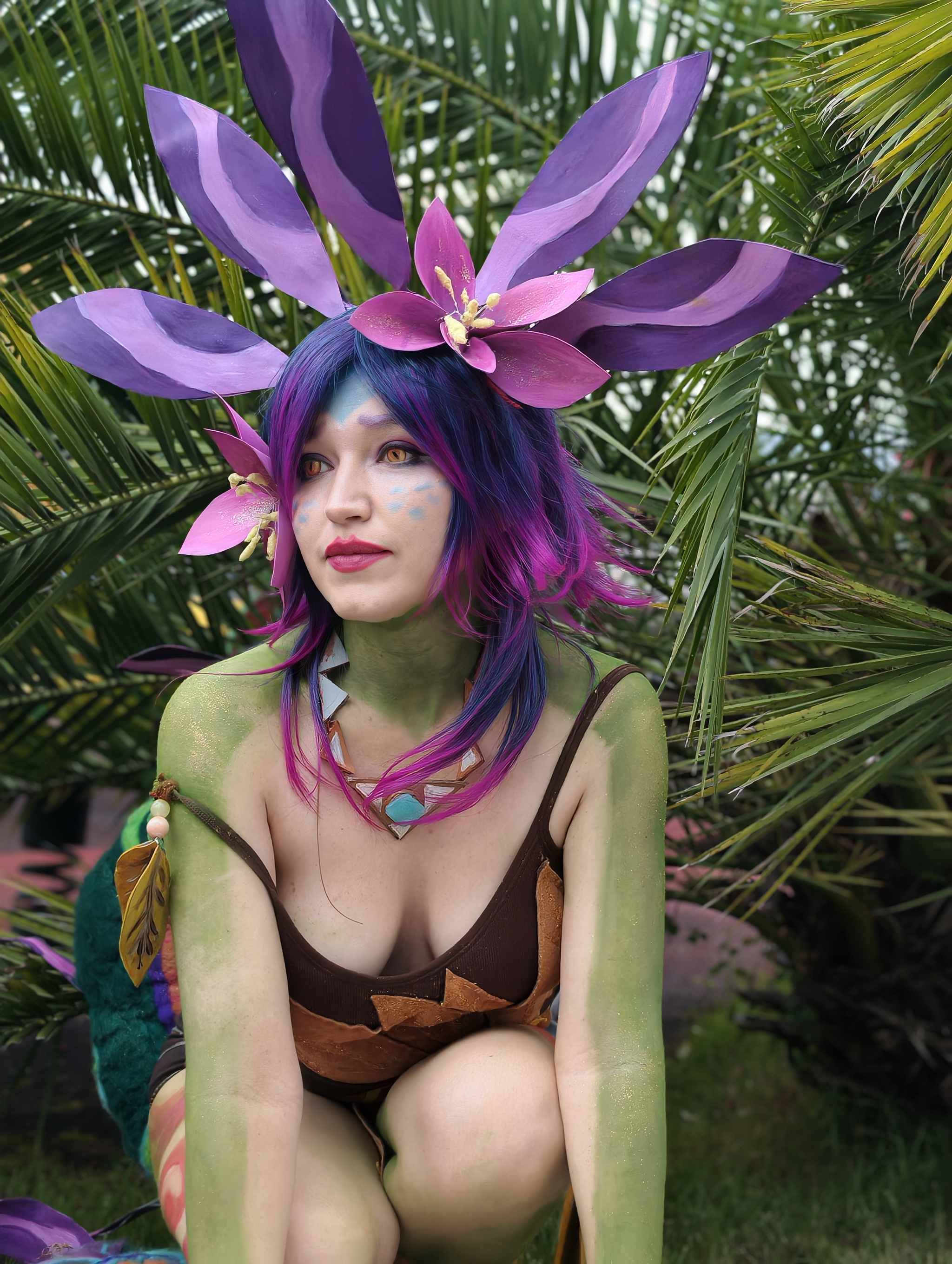 My cosplay of Niko, the Curious Chameleon - My, Cosplay, Creation, Games, League of legends, Girls, Longpost