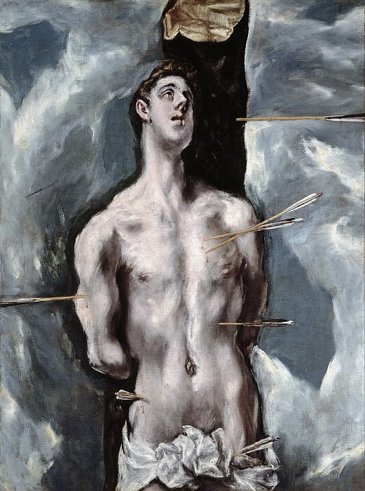 Saint Sebastian - Series Informative, Painting, Saint Sebastian, Painting, Longpost