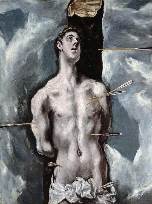 Saint Sebastian - Series Informative, Painting, Saint Sebastian, Painting, Longpost