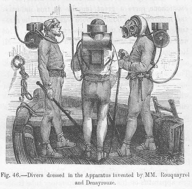 Water Lung: How the First Mass-Produced Scuba Dive Was Created - My, Physics, Scuba, History (science), Jacques Yves Cousteau, Nauchpop, The science, Video, Rutube, Longpost