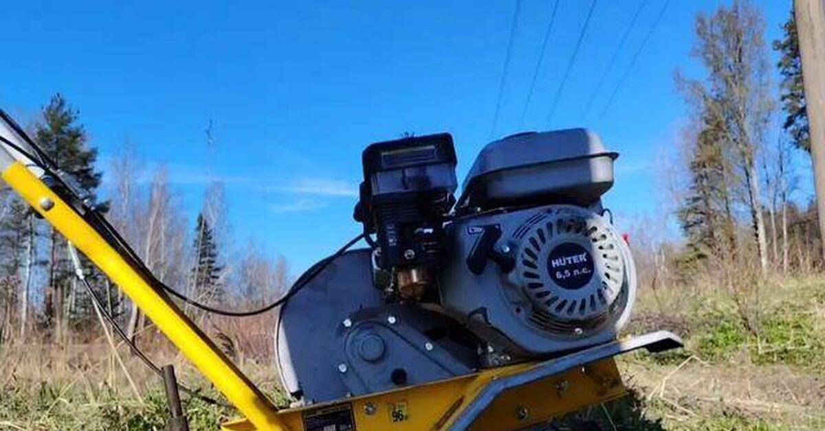 Motor cultivator Huter GMC-6.5 (Huter GMC-1000) - Rutube, Cultivator, Video