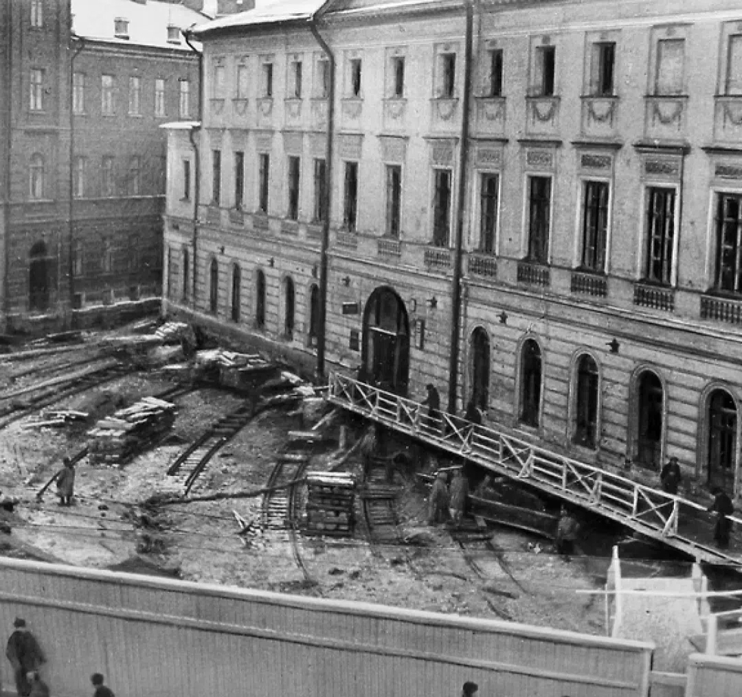 While Muscovites were sleeping, their houses... were being moved - Moscow, House, История России, Longpost