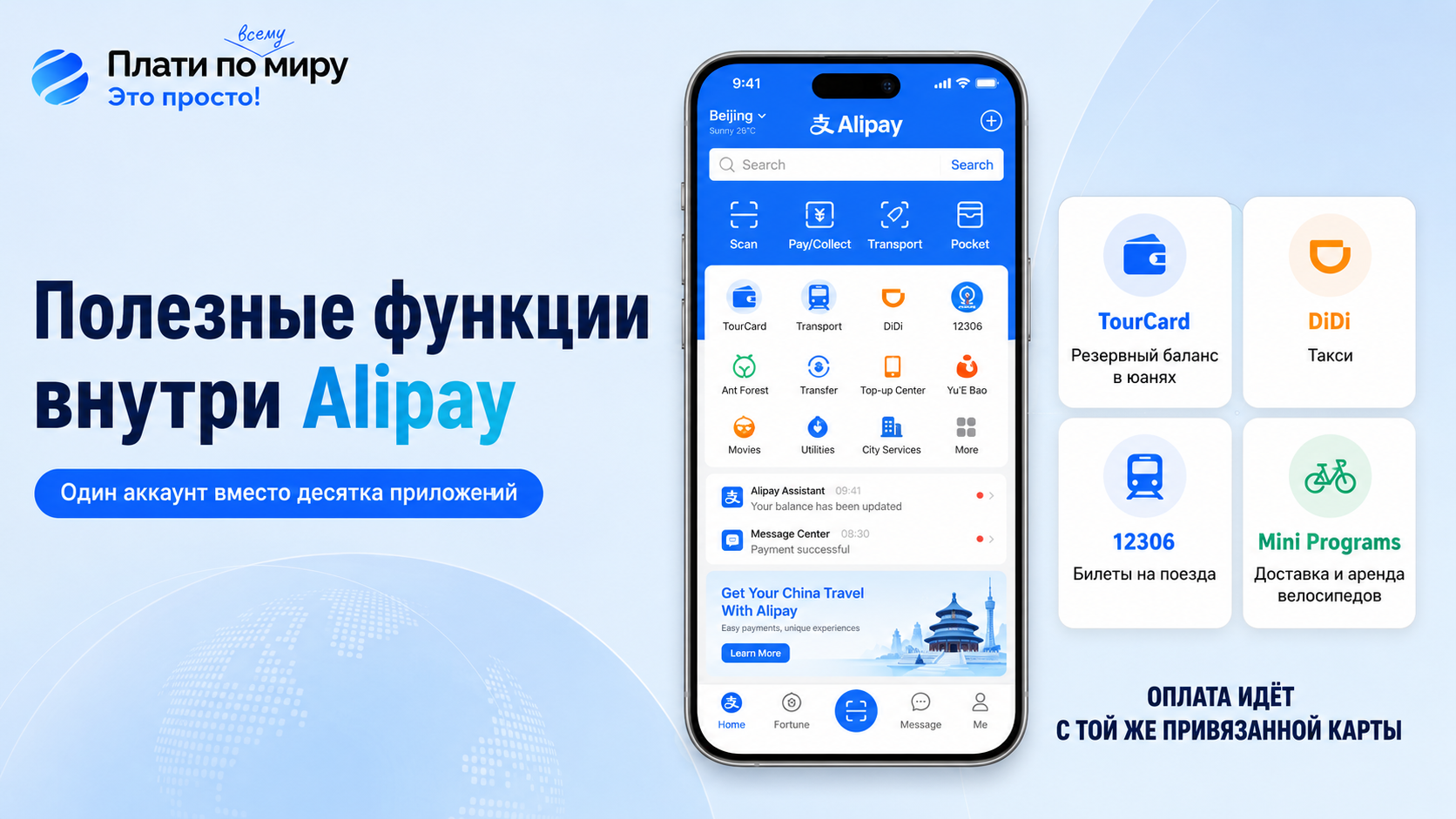 How to top up Alipay from Russia in 2026 without a Chinese card or exchange offices - Series How to pay for subscriptions, Alipay, China, Asia, Living abroad, Bank card, Company Blogs, Longpost, 
