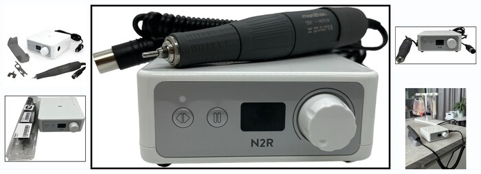 MARATHON Аппарат для маникюра и педикюра N2R/SDE-H37LN white